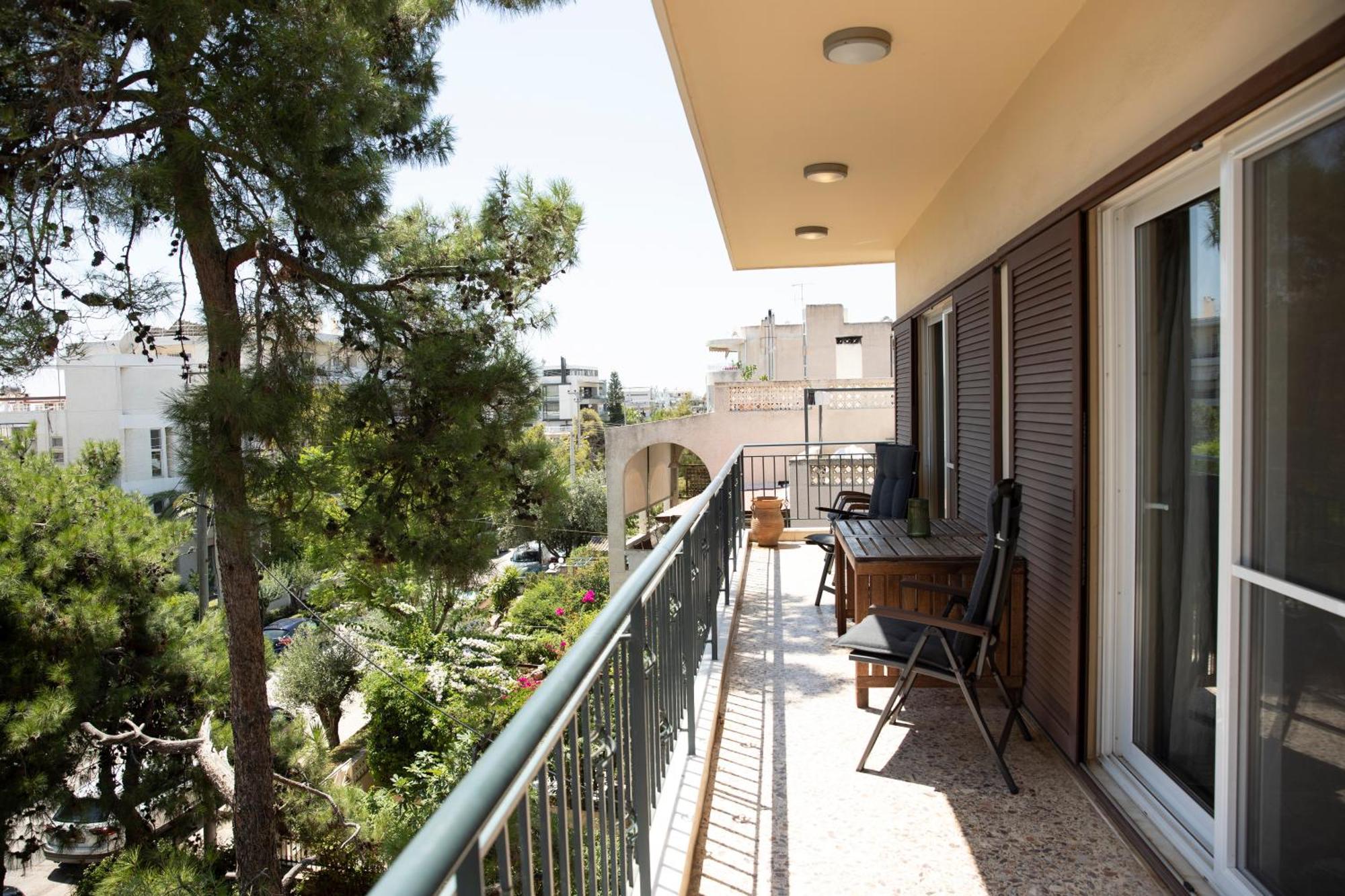 Spacious Glyfada Golf 4Br -Near Beach + Shops Athén Kültér fotó