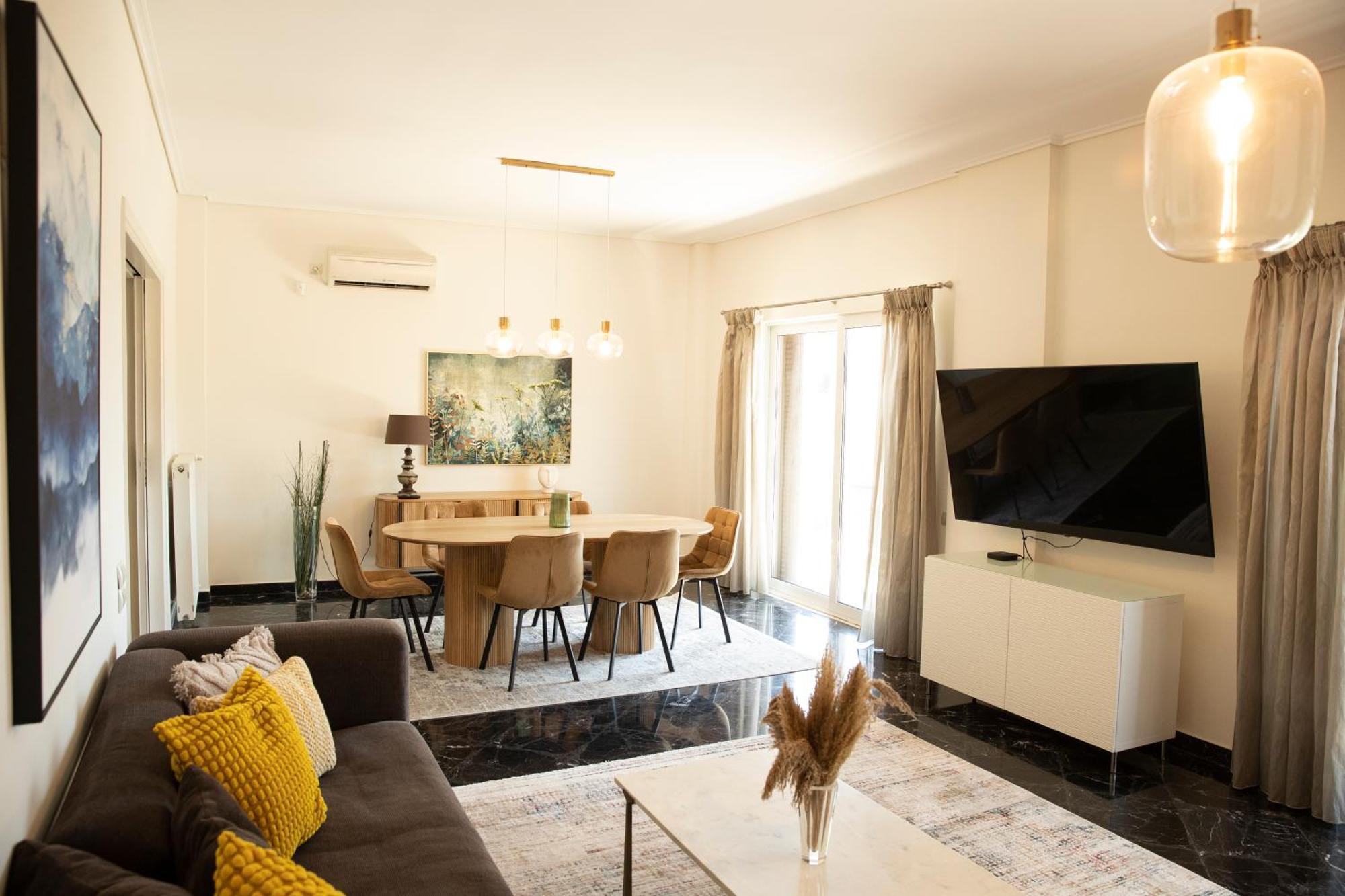Spacious Glyfada Golf 4Br -Near Beach + Shops Athén Kültér fotó